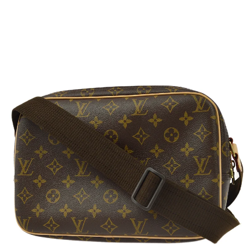 Louis Vuitton bags with a front - flap pocket for quick - access itemsLouis Vuitton 2006 Monogram Reporter PM Shoulder Bag M45254