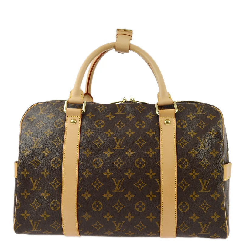 Louis Vuitton crossbody bags with a keychain holder for practicalityLouis Vuitton 2009 Monogram Carryall Duffle Bag M40074