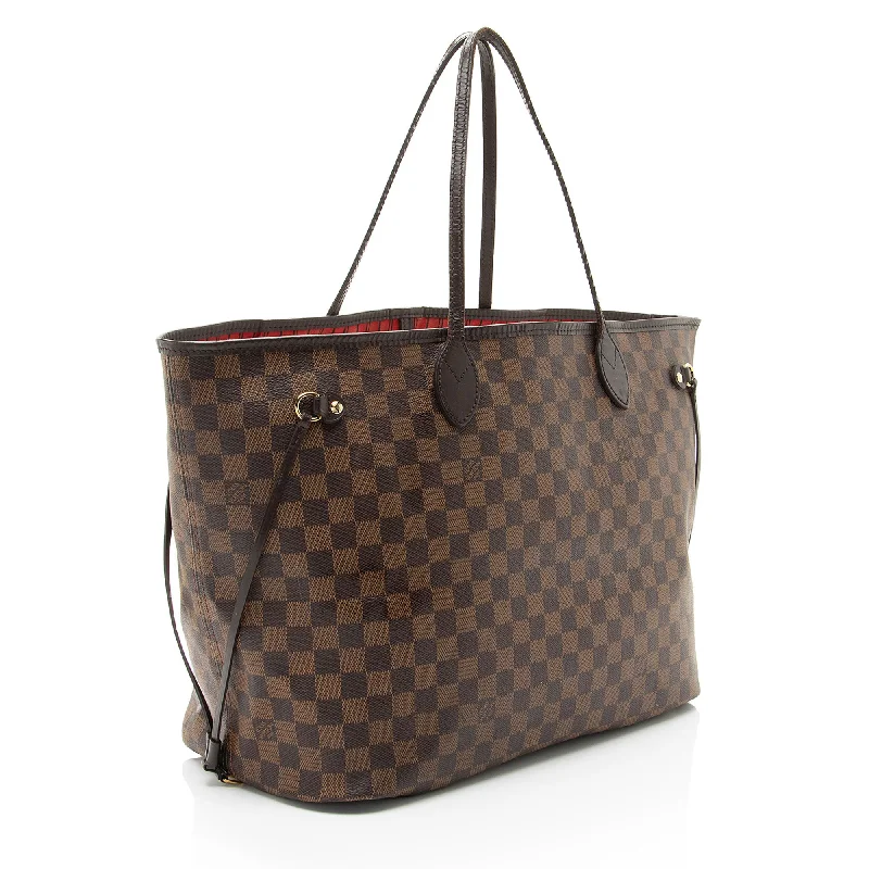 Louis Vuitton backpacks with a sleek, minimalist design for styleLouis Vuitton Damier Ebene Neverfull GM Tote (uKmwoj)