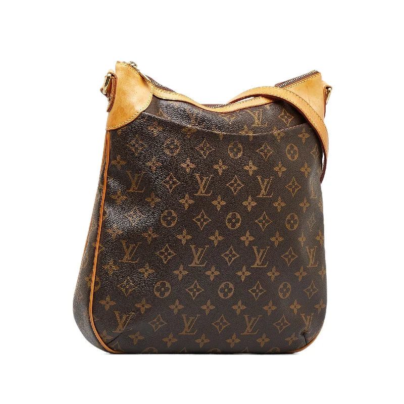 Louis Vuitton crossbody bags with a printed floral pattern for femininityLouis Vuitton Monogram Odeon MM Crossbody Bag