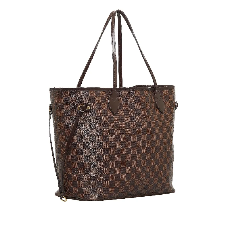 Louis Vuitton crossbody bags with adjustable shoulder straps for comfortLouis Vuitton Damier Ebene Neverfull MM (AZZ2mI)