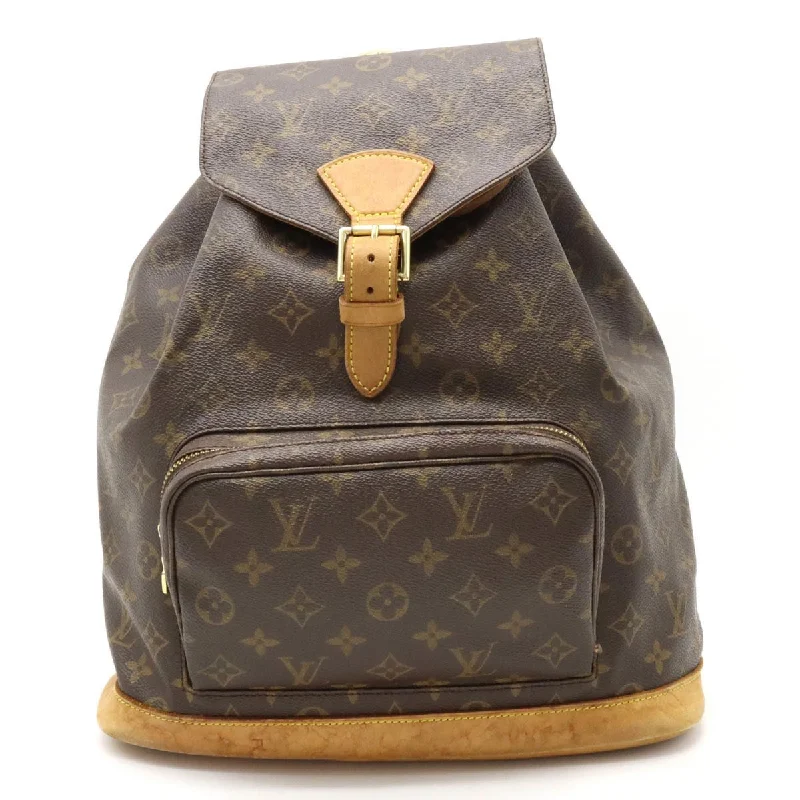 Louis Vuitton Alma bags with a monogram - embossed leather surfaceLouis Vuitton Montsouris GM M51135