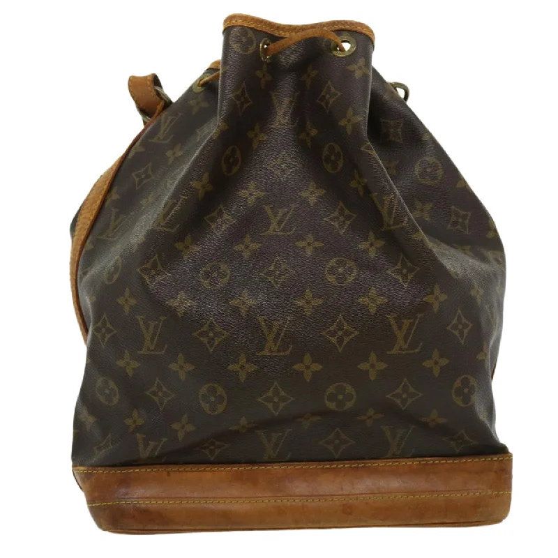 Louis Vuitton crossbody bags with a keychain holder for practicalityLOUIS VUITTON Monogram Noe Shoulder Bag M42224 LV Auth 30874