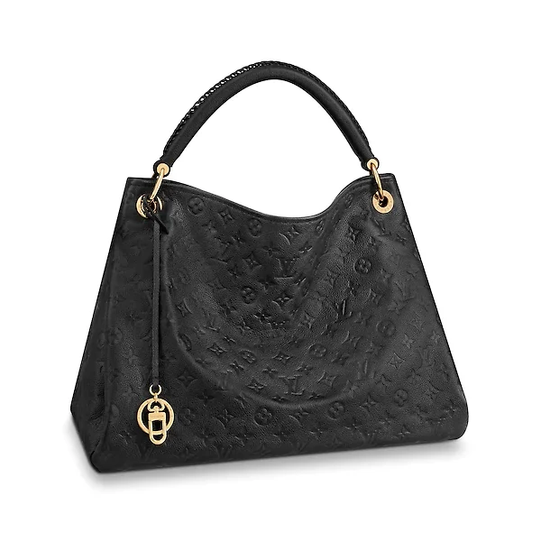 Medium - sized Louis Vuitton tote bags for work and shoppingLouis Vuitton Artsy MM Monogram Empreinte Leather Noir