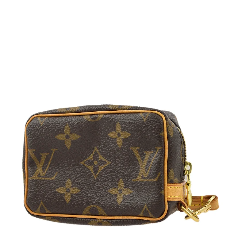 Louis Vuitton Neverfull bags with large capacity for everyday essentialsLouis Vuitton 2008 Monogam Trousse Wapity Pouch M58030