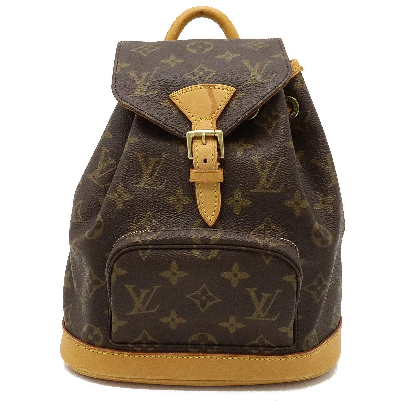 Ladies Louis Vuitton shoulder bags with a wide - width strap for comfortLouis Vuitton Mini Montsouris Backpack M51137