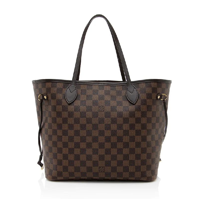 Louis Vuitton Twist bags with the iconic LV - turnlock closureLouis Vuitton Damier Ebene Neverfull MM Tote (23334)