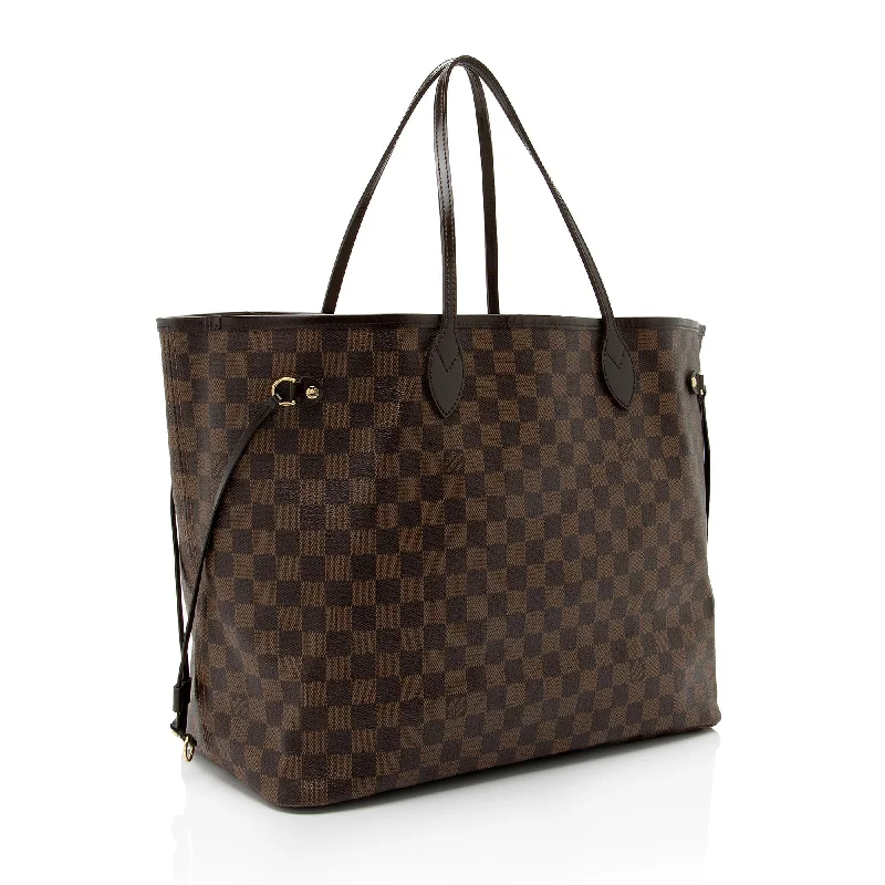 Louis Vuitton crossbody bags in a bold red color for a statementLouis Vuitton Damier Ebene Neverfull GM Tote (sXxZ8C)