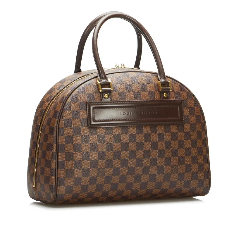 Ladies Louis Vuitton Capucines bags with gold - toned hardwareLouis Vuitton Damier Ebene Nolita 24 Heures (nrUUm4)