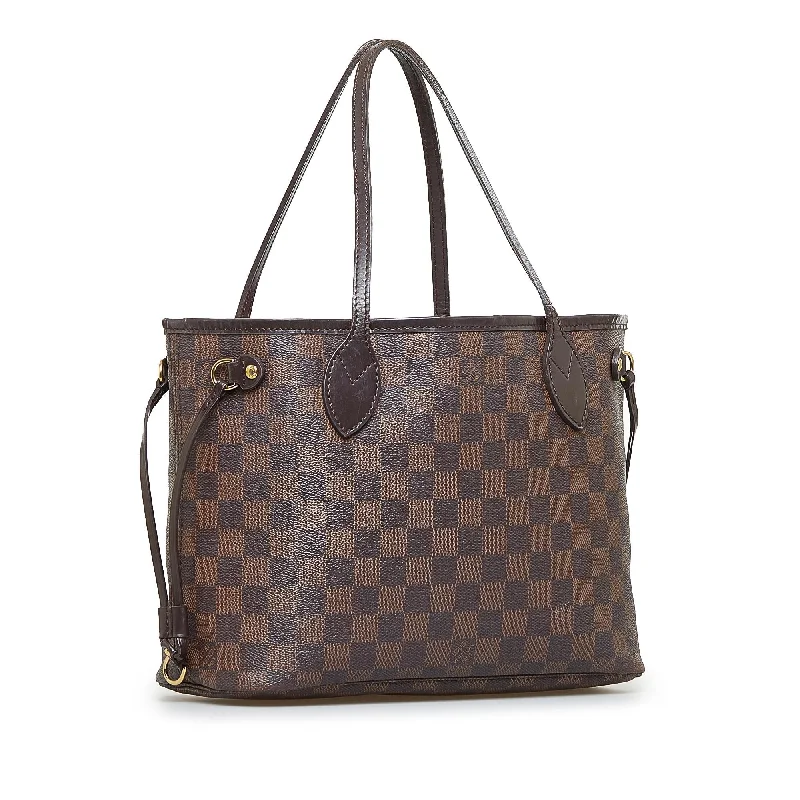 Louis Vuitton bags with a front - flap pocket for quick - access itemsLouis Vuitton Damier Ebene Neverfull MM (DYTYMy)