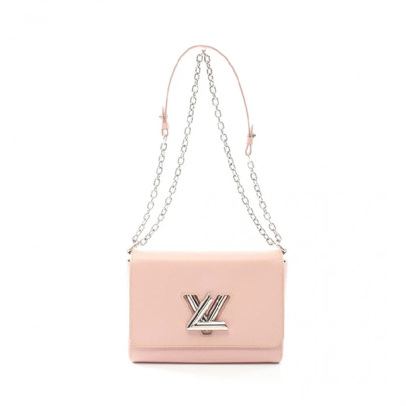 Louis Vuitton handbags with a metal - framed clasp for durabilityLouis Vuitton Twist Handbag Epi Leather MM