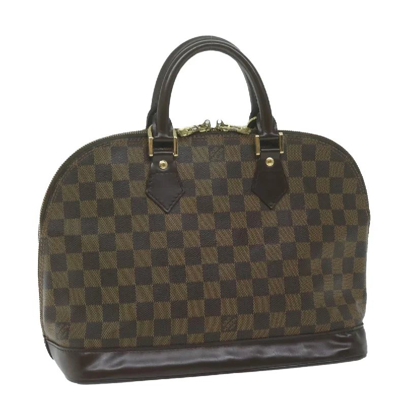 Louis Vuitton Petite Malle bags with a hard - shell structure for uniquenessLOUIS VUITTON Alma Handbag