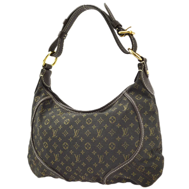 Louis Vuitton crossbody bags with a printed floral pattern for femininityLouis Vuitton 2008 Brown Monogram Mini Lin Manon PM Handbag M95621