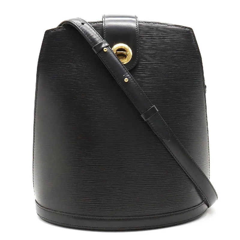 Louis Vuitton bags with a front - flap pocket for quick - access itemsLouis Vuitton Cluny Noir Epi M52252