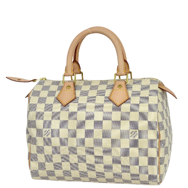 Louis Vuitton Neverfull bags with large capacity for everyday essentialsLouis Vuitton 2009 Damier Azur Speedy 25 Handbag N41534