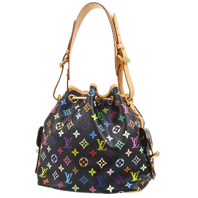 Louis Vuitton Twist bags with a crystal - embellished LV - turnlockLOUIS VUITTON 2006 PETIT NOE MONOGRAM MULTICOLOR M42230 43245