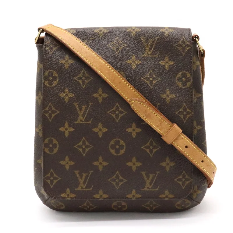 Louis Vuitton backpacks with a padded laptop compartment for travelLouis Vuitton Musette Salsa PM M51258