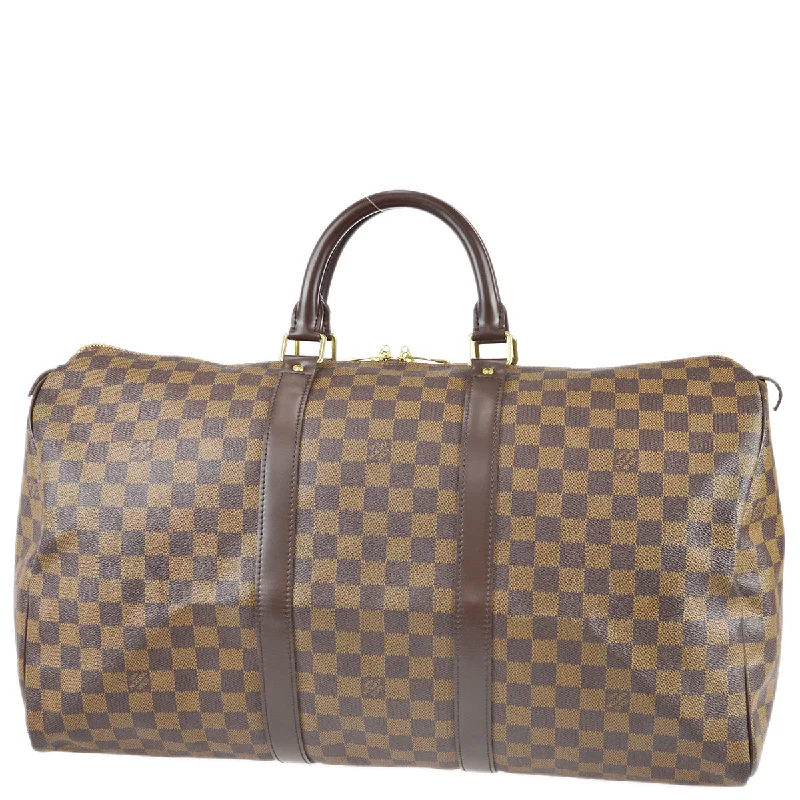 Louis Vuitton tote bags with a spacious interior and multiple pocketsLouis Vuitton 2006 Keepall 50 Damier N41427