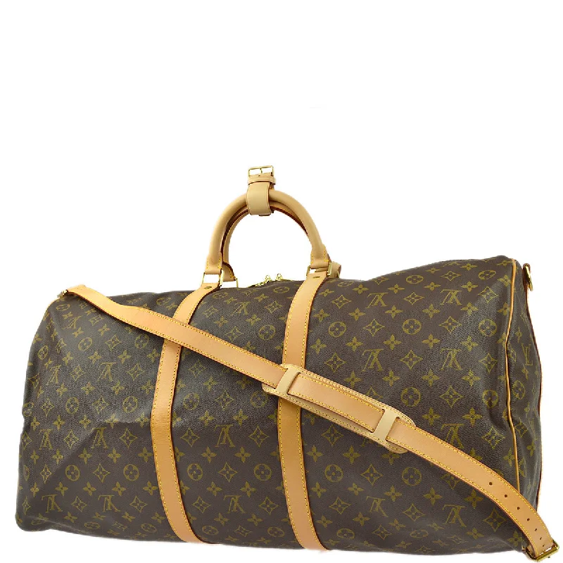 Louis Vuitton Twist bags with a crystal - embellished LV - turnlockLouis Vuitton 1998 Monogram Keepall Bandouliere 60 2way Duffle Bag M41412