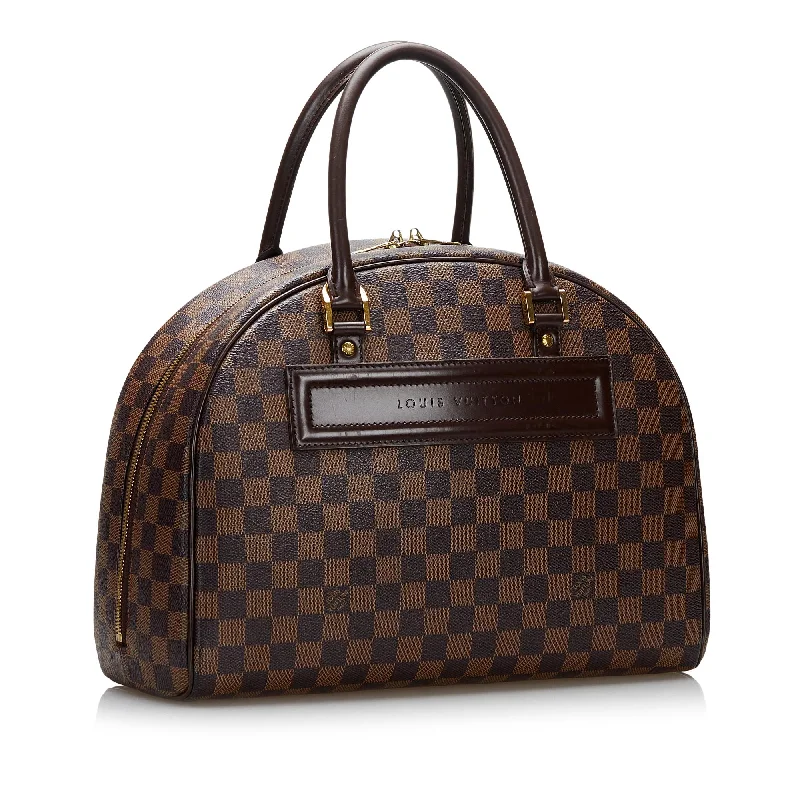 Louis Vuitton bags with a zip - around closure for enhanced securityLouis Vuitton Damier Ebene Nolita (VgrsHJ)