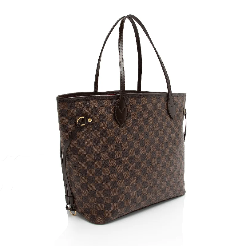 Medium - sized Louis Vuitton tote bags for work and shoppingLouis Vuitton Damier Ebene Neverfull MM Tote (c09Jq7)