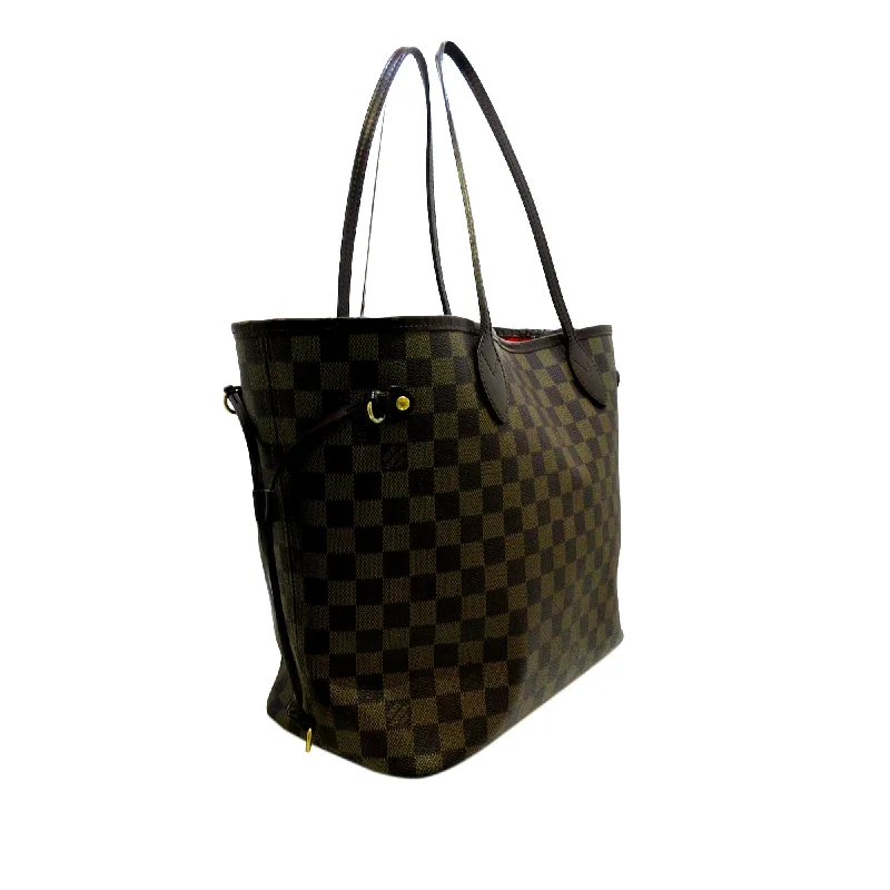 Louis Vuitton Alma bags featuring the signature top - handle designLouis Vuitton Damier Ebene Neverfull MM 36266)