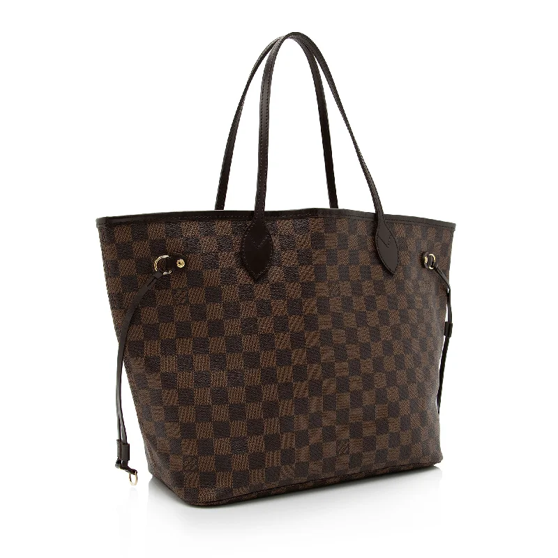 Louis Vuitton crossbody bags with a keychain holder for practicalityLouis Vuitton Damier Ebene Neverfull MM Tote (E7lEME)