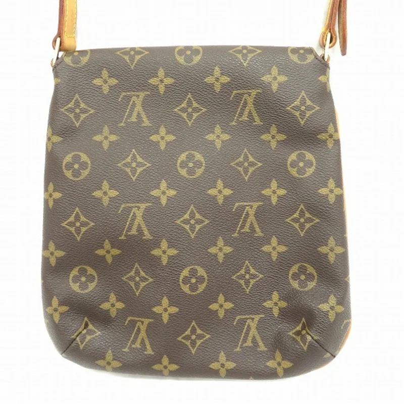 Louis Vuitton Alma bags with a leather - wrapped handle for a luxurious feelLOUIS VUITTON Monogram Musette Salsa M51258 Bag Shoulder Women's