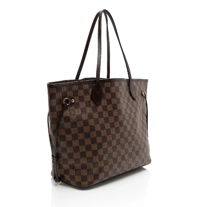 Louis Vuitton backpacks with a multi - pocket organization for functionalityLouis Vuitton Damier Ebene Neverfull MM Tote (2MpTKF)