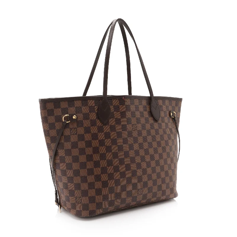 Ladies Louis Vuitton Capucines bags with gold - toned hardwareLouis Vuitton Damier Ebene Neverfull MM Tote (gIpYpu)