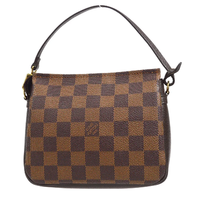 Ladies Louis Vuitton shoulder bags with a magnetic - closure flap for easeLOUIS VUITTON 1999 TROUSSE MAKEUP N51982