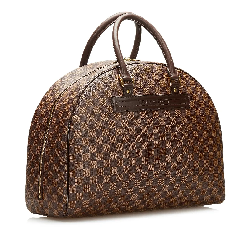 Louis Vuitton Alma bags with a leather - wrapped handle for a luxurious feelLouis Vuitton Damier Ebene Nolita 35823)