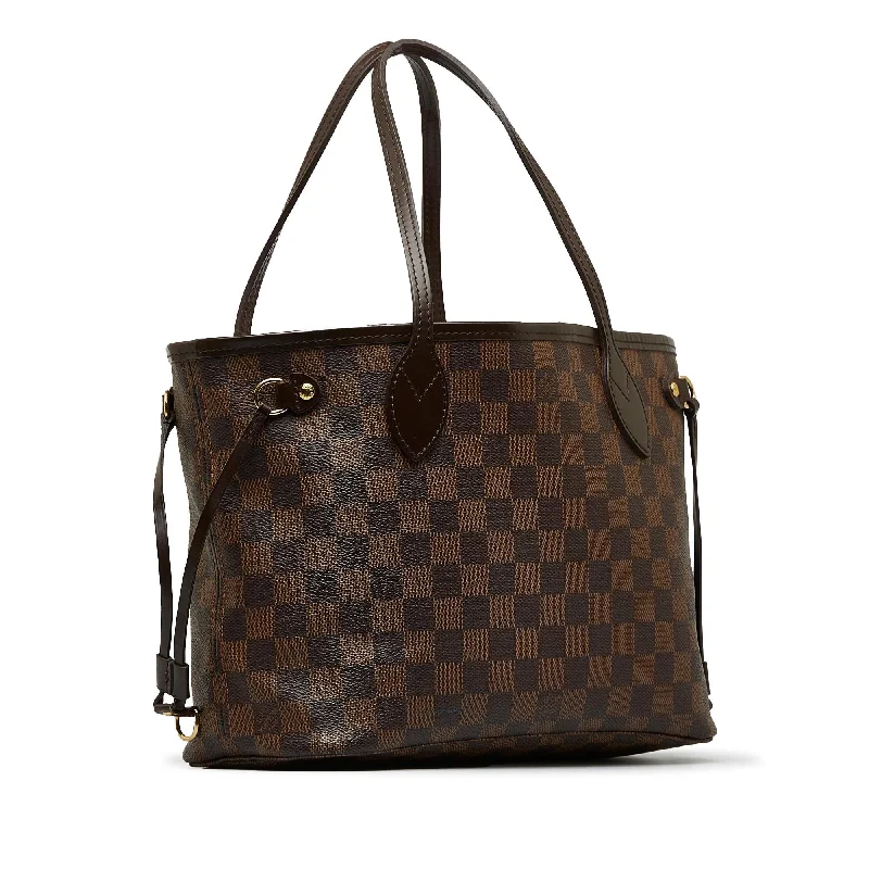 Louis Vuitton Alma bags featuring the signature top - handle designLouis Vuitton Damier Ebene Neverfull PM (pkEAdv)