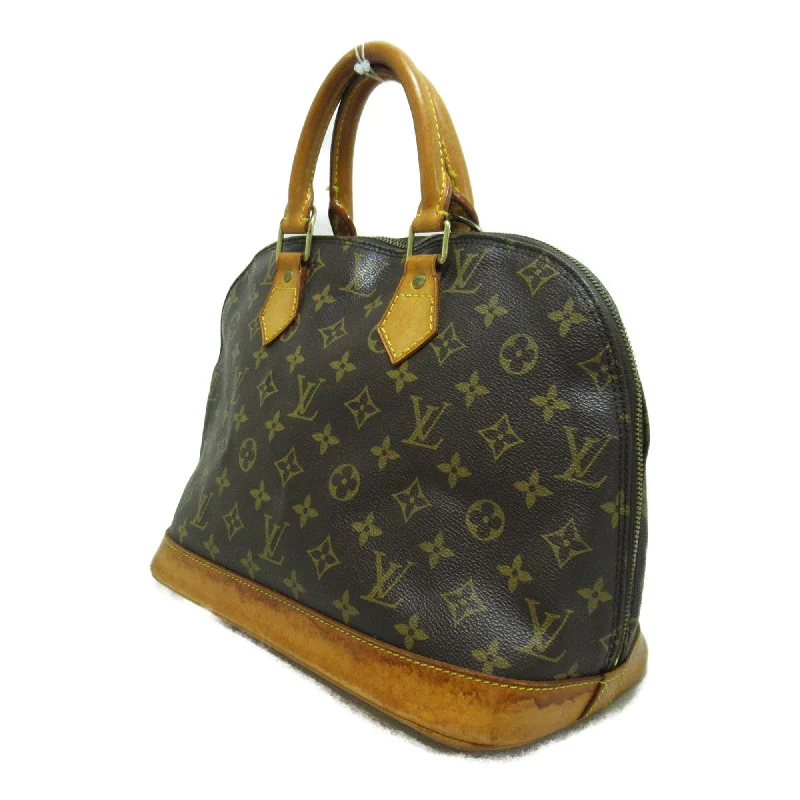 Louis Vuitton Twist bags with a crystal - embellished LV - turnlockLOUIS VUITTON Alma Brown Monogram PVC coated canvas M51130