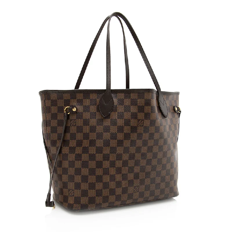 Louis Vuitton Capucines bags with smooth calfskin leather for luxuryLouis Vuitton Damier Ebene Neverfull MM Tote (20388)