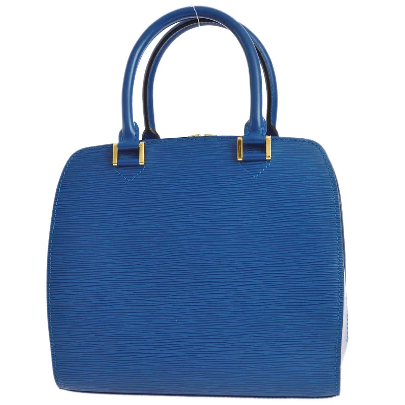 Louis Vuitton Twist bags with the iconic LV - turnlock closureLouis Vuitton 1998 Blue Epi Pont Neuf M52055