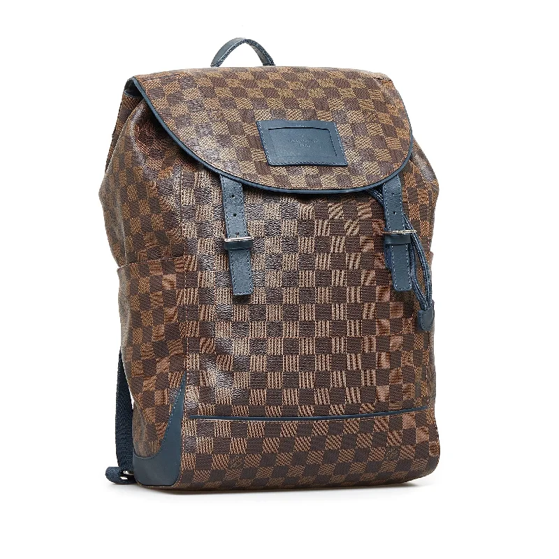 Louis Vuitton Twist bags with a contrast - colored interior for visual interestLouis Vuitton Runner Backpack Damier Ebene Canvas