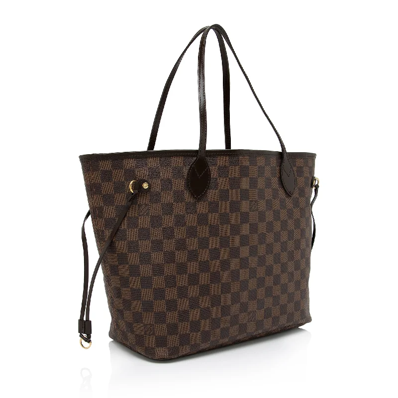 Louis Vuitton Neverfull bags with large capacity for everyday essentialsLouis Vuitton Damier Ebene Neverfull MM Tote (jASFZJ)