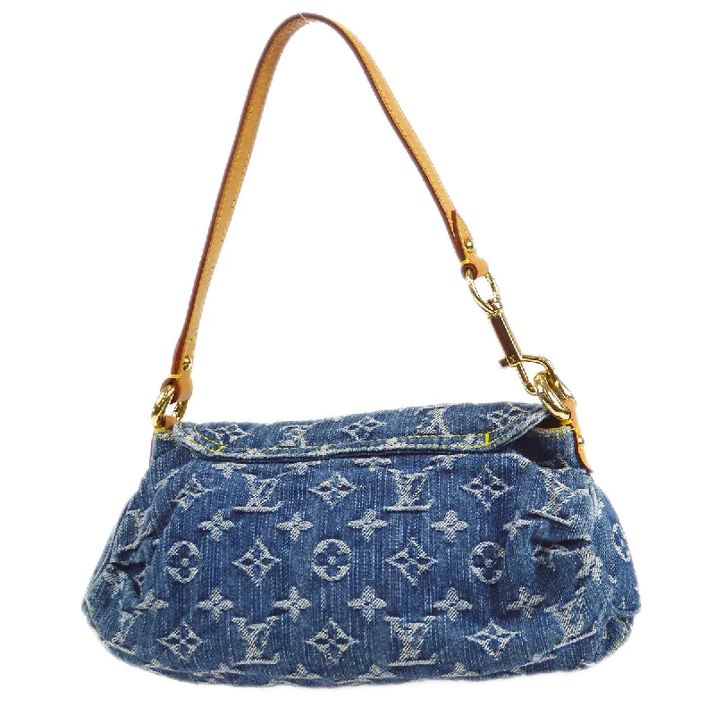 Louis Vuitton bags with a zippered interior pocket for better organizationLOUIS VUITTON 2006 MINI PRETTY MONOGRAM DENIM M95050