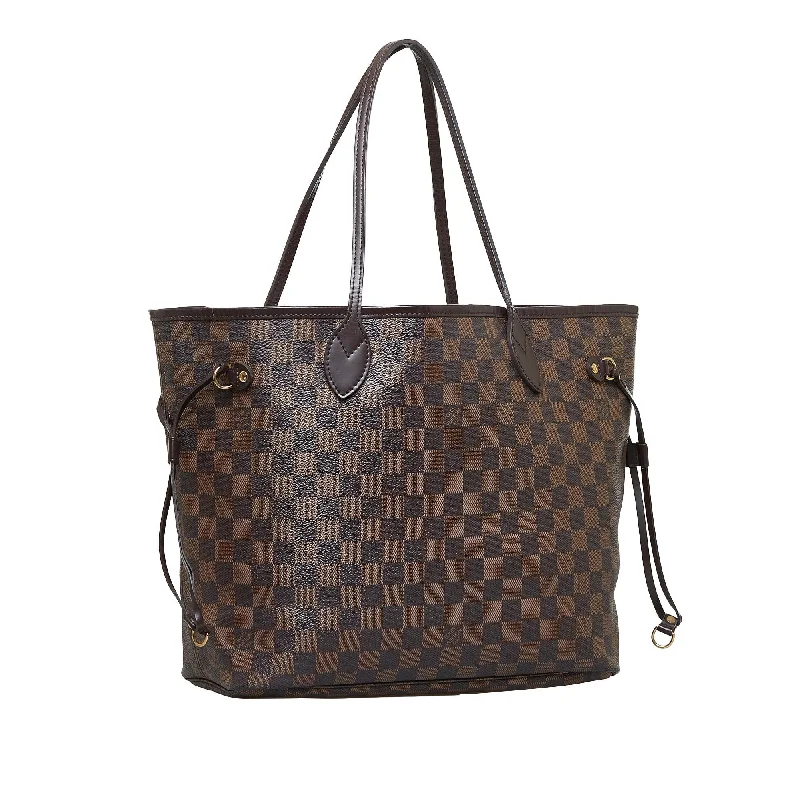 Ladies Louis Vuitton shoulder bags with a single - handle silhouetteLouis Vuitton Damier Ebene Neverfull MM (cpqV2h)