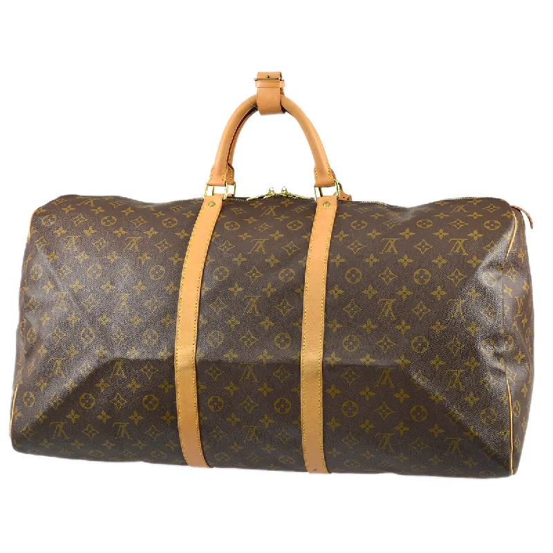 Ladies Louis Vuitton Petite Malle bags in a pastel color for a soft lookLouis Vuitton 2000 Keepall 60 Monogram M41422