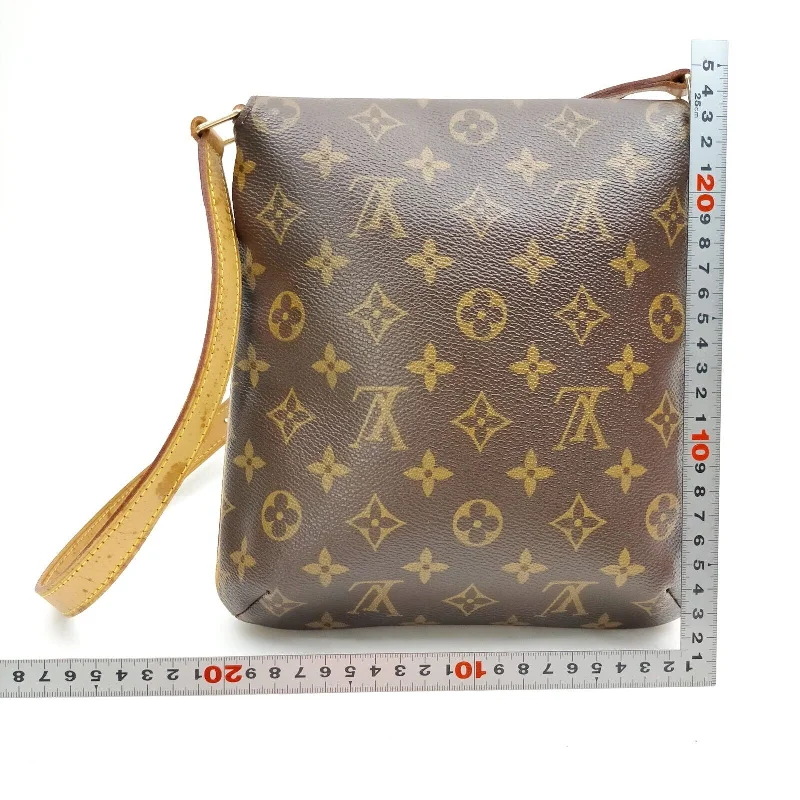 Louis Vuitton bags with a snap - button closure and a decorative charm for styleLouis Vuitton Musette Salsa Monogram Crossbody Bag