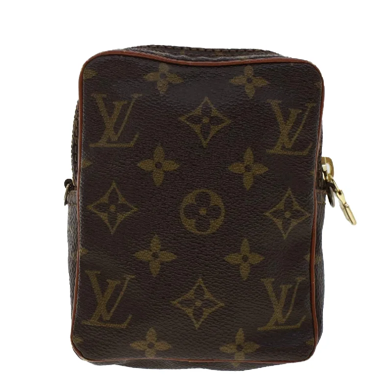 Louis Vuitton crossbody bags with adjustable shoulder straps for comfortLOUIS VUITTON Monogram Mini Danube Shoulder Bag M45268 LV Auth rd5635