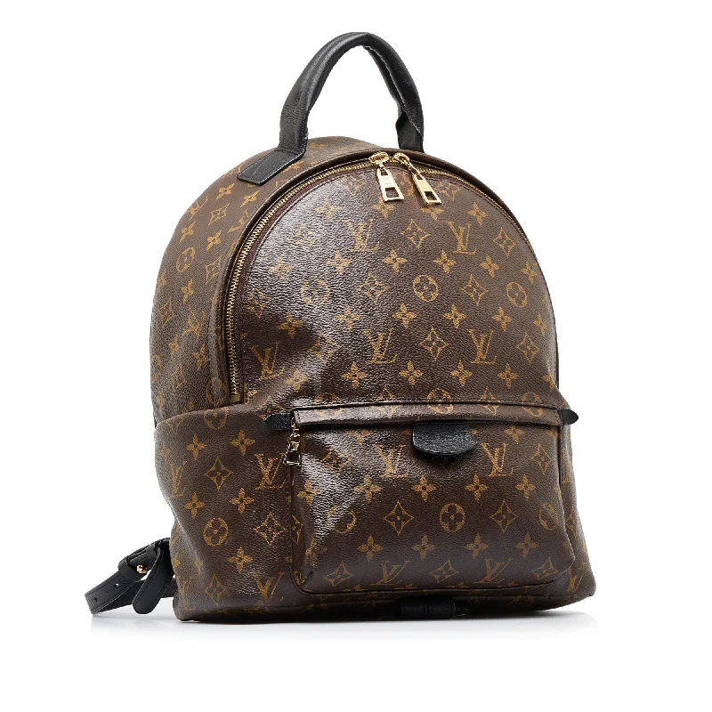 Louis Vuitton tote bags with a printed LV logo on the front for brand visibilityLouis Vuitton Monogram Palm Springs MM Backpack