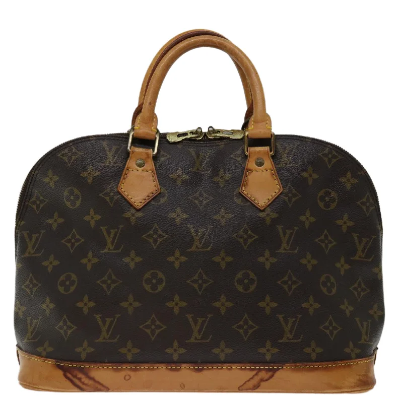 Louis Vuitton crossbody bags with a woven leather strap for textureLOUIS VUITTON Alma Handbag