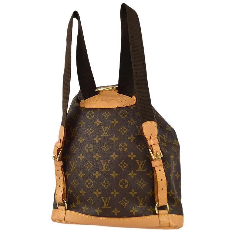 Louis Vuitton handbags with a metal - framed clasp for durabilityLouis Vuitton 2000 Monogram Montsouris GM Backpack M51135