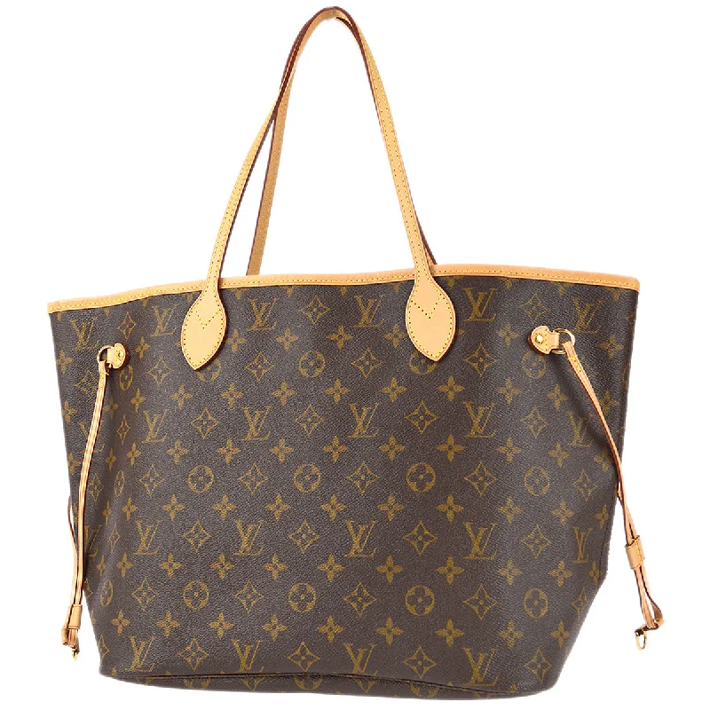 Ladies Louis Vuitton shoulder bags with a single - handle silhouetteLouis Vuitton 2009 Neverfull MM Monogram M40156