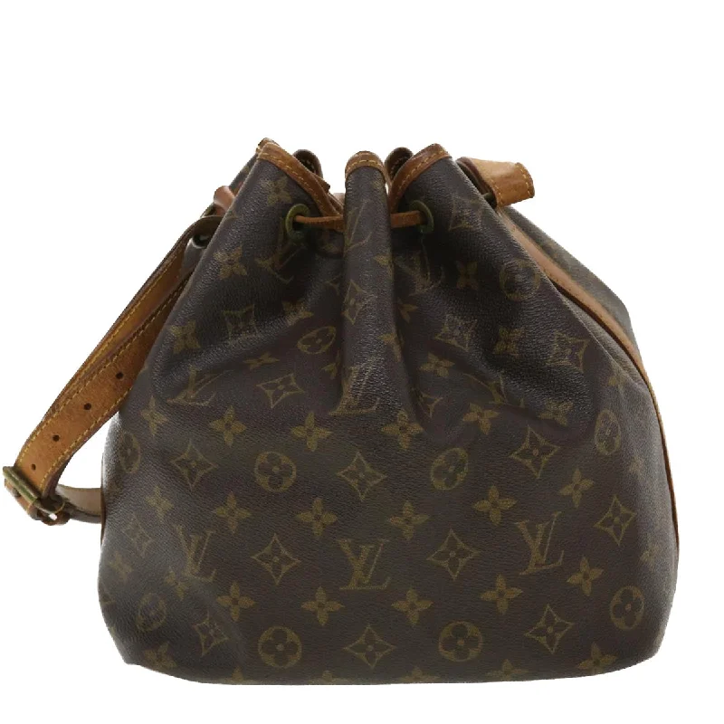 Louis Vuitton bags with a magnetic snap closure for easy accessLouis Vuitton Monogram Petit Noe Shoulder Bag M42226 LV  th3549