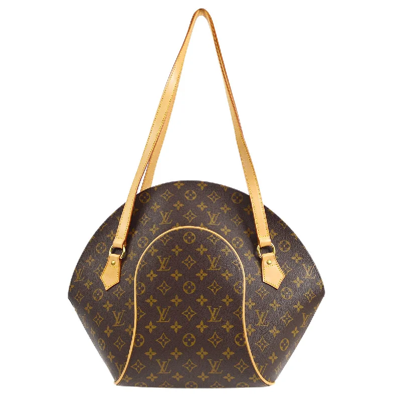 Louis Vuitton bags with a detachable mirror inside for on - the - go touch - upsLouis Vuitton 1998 Monogram Ellipse Shopping M51128