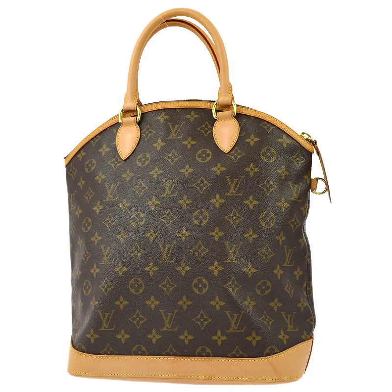 Louis Vuitton bags with a front - zip pocket for small items like keysLouis Vuitton 2006 Monogram Lockit Vertical Handbag M40103